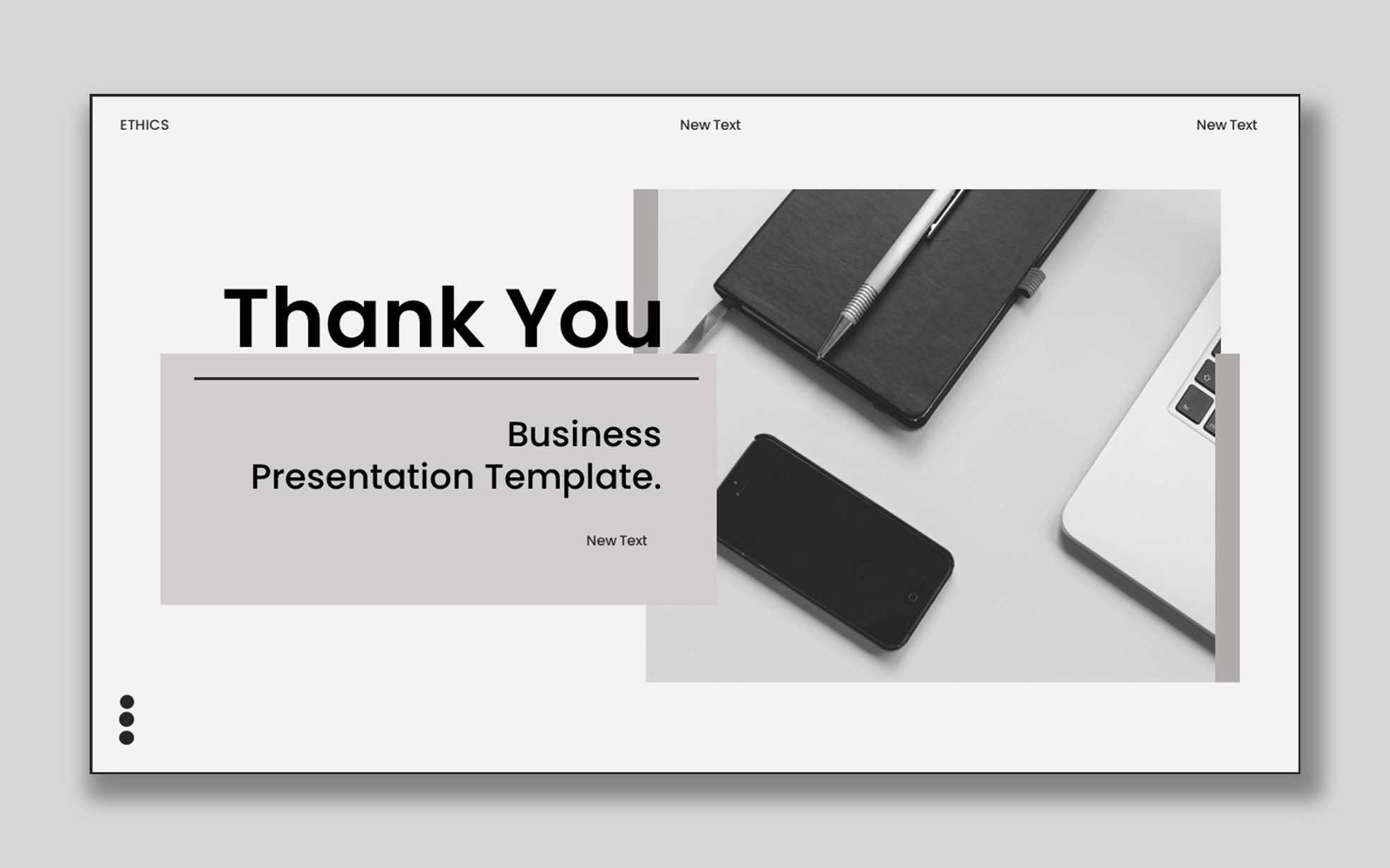 Ethics - Business PowerPoint Template, Presentation Templates ...